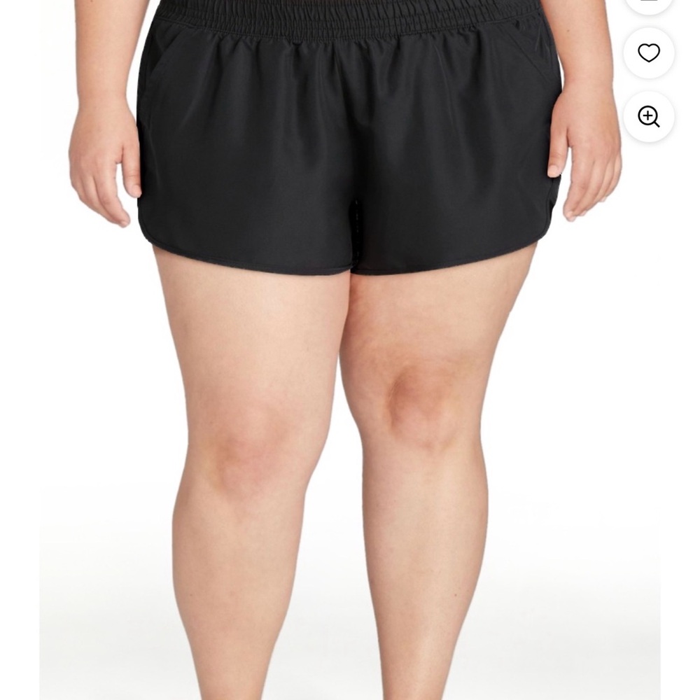 Athletic Works Women's Black Athletic Shorts